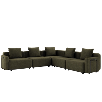 Sofa ogrodowa SACKit Cobana Lounge Corner Sofa Kirra Olive - 4