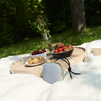 Taca do puf SACKit Serving Tray white stained oak	 - 2
