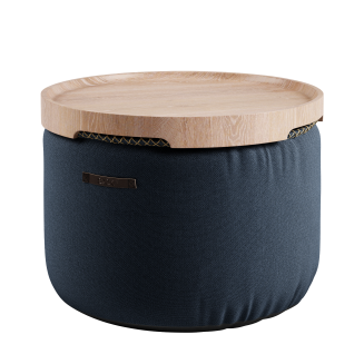 SACKit Serving Tray white stained oak pouf - 4