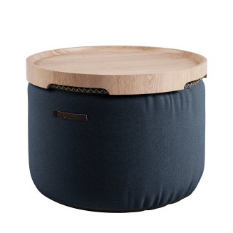 Taca do puf SACKit Serving Tray white stained oak	 - 4