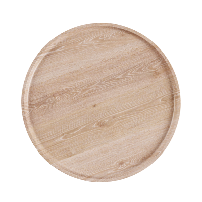 Taca do puf SACKit Serving Tray white stained oak	