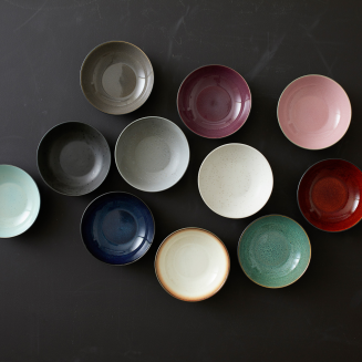 Talerz na makaron Bitz Gastro Black&Dark blue 20 cm - 2