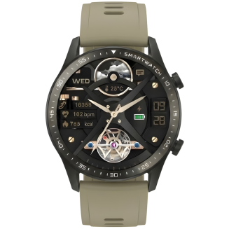 Smartwatch Gravity Czarny 2 Paski GT10-2 - 11