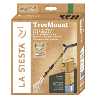 Zestaw do montażu hamaków La Siesta TreeMount Black - 3