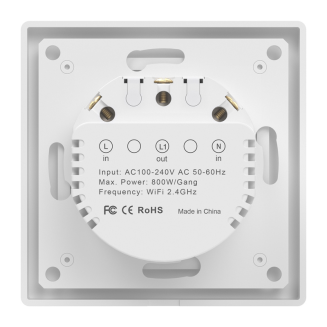Włącznik światła AVATTO TS20-EU-W1 Wi-Fi - 3