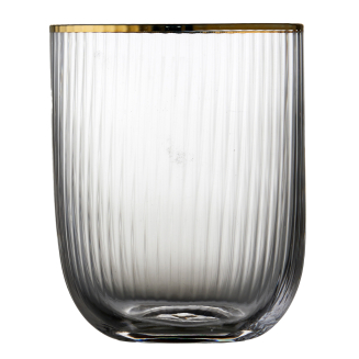 Szklanki do wody Lyngby Glas Palermo Gold 4 szt. - 2