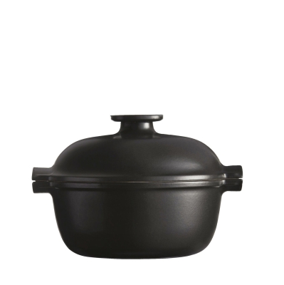Emile Henry Delight ceramic induction pot, 2 l, black