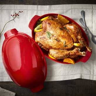 Naczynie do pieczenia Emile Henry 4l czerwone - 4