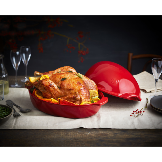 Naczynie do pieczenia Emile Henry 4l czerwone - 5