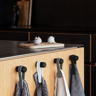 Haczyki magnetyczne na ścierkę Zone Denmark Loop Soft Grey 2 szt. | BESTSELLER - 7