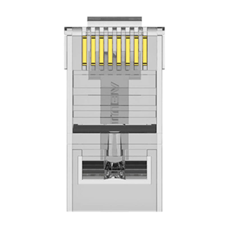Wtyczka modułowa RJ45 CAT6 UTP Vention IDDR0-100 przezroczysta 100 szt. - 4
