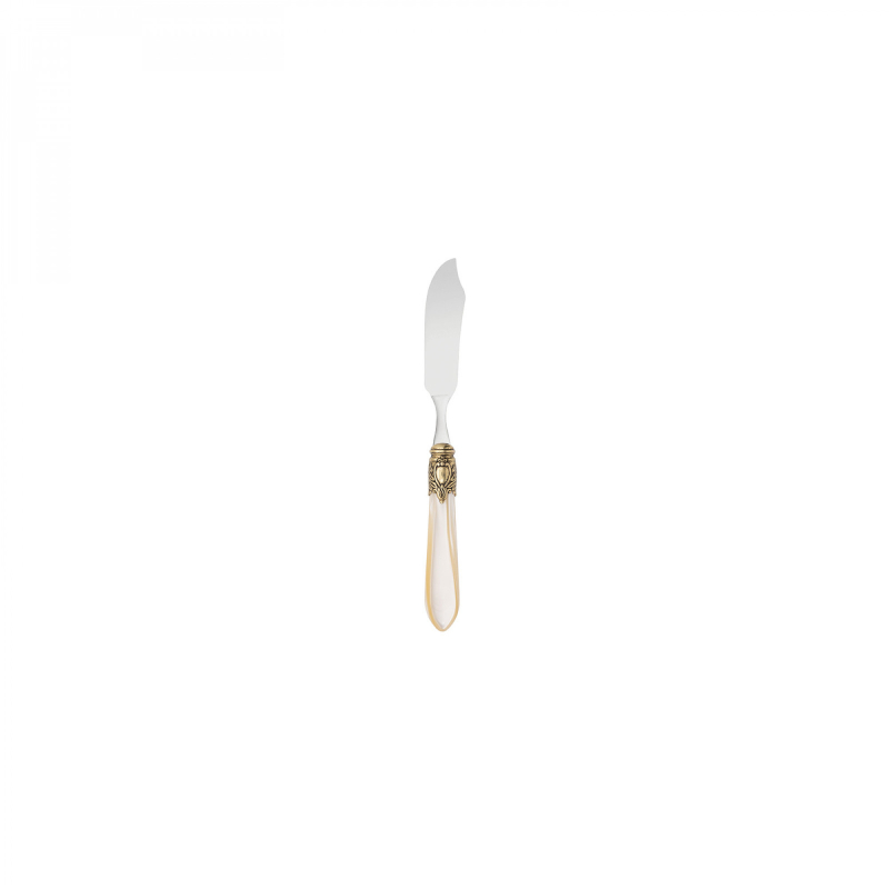 Nóż do ryb Casa Bugatti Oxford Ivory/Gold