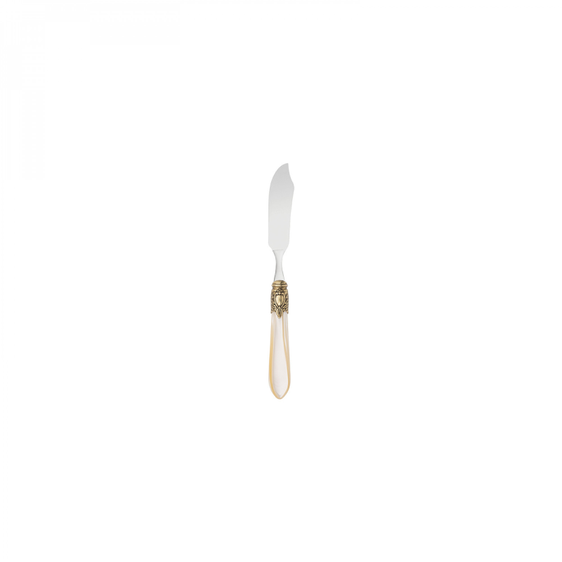 Nóż do ryb Casa Bugatti Oxford Ivory/Gold