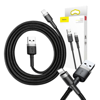Kabel BASEUS Cafule USB-A-Lightning 1m (szaro-czarny) - 9