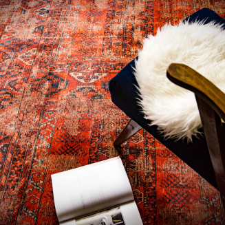 Dywan Louis de Poortere Antiquarian Hadschlu red - 9