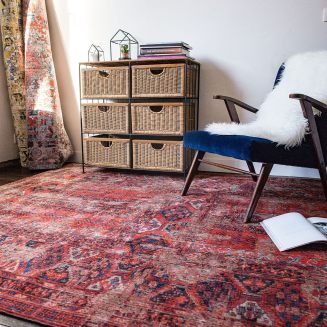 Dywan Louis de Poortere Antiquarian Hadschlu red - 11