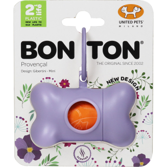 Pojemnik na worki United Pets Bon Ton fioletowy - 2