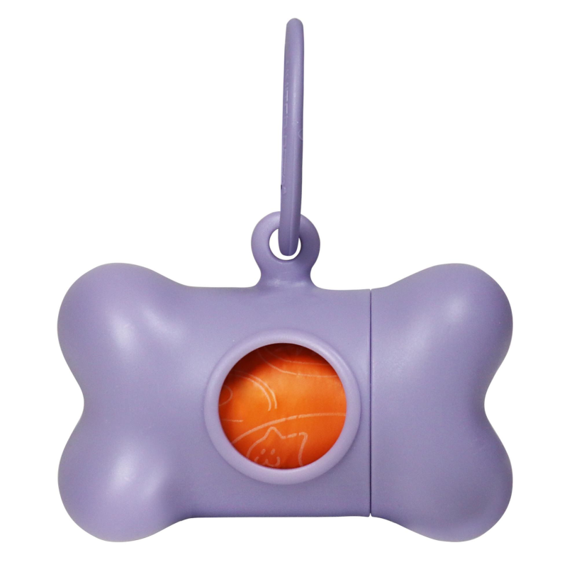 Pojemnik na worki United Pets Bon Ton fioletowy