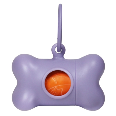 Pojemnik na worki United Pets Bon Ton fioletowy