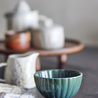 Miska Bloomingville Latina Ocean Green 12 cm - 2