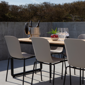 Krzesło ogrodowe SACKit Chair No. One S1 Taupe | Black - 4