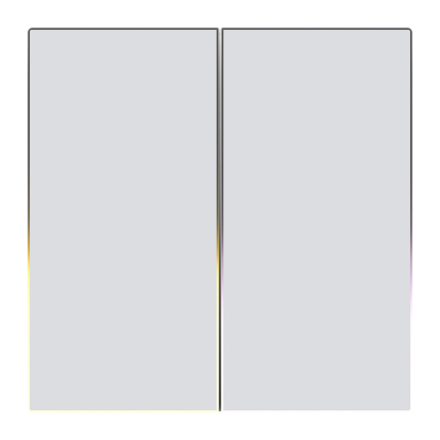 Włącznik światła AVATTO TS60-EU-W2 ZigBee 2-kanałowy (biały)