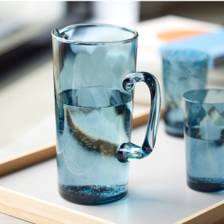 Szklanki do wody Lyngby Glass Vienna Blue 400 ml - 4 szt. - 4