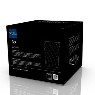 Szklanki do wody Lyngby Glass Vienna Blue 400 ml - 4 szt. - 5