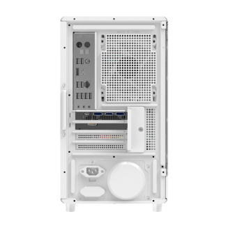  DARKFLASH DB330M Mesh Computer Case (White) - 4