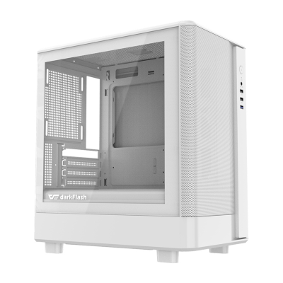  DARKFLASH DB330M Mesh Computer Case (White)