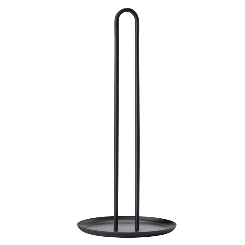  Zone Denmark Singles Black Paper Towel Rack