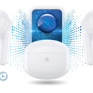 Słuchawki bezprzewodowe GIEWONT RealSound PRO ANC ENC GWS800-2 Białe - 14