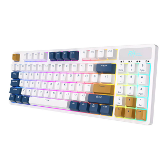 Bezprzewodowa klawiatura mechaniczna Royal Kludge RK89 RGB, Lemon switch (biała) (QWERTY) - 4