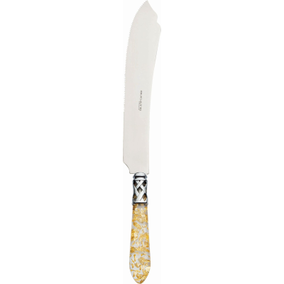 Nóż do ciasta Casa Bugatti Aladdin Gold/Steel