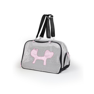 Torba | transporter United Pets czarno-różowa - 10