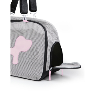 Torba | transporter United Pets czarno-różowa - 6