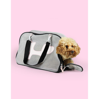 Torba | transporter United Pets czarno-różowa - 8