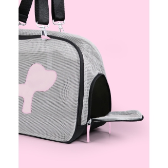 Torba | transporter United Pets czarno-różowa - 5