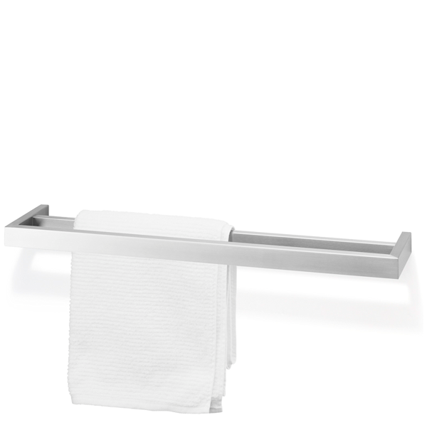 Zack Linea double towel rail matt 61 cm