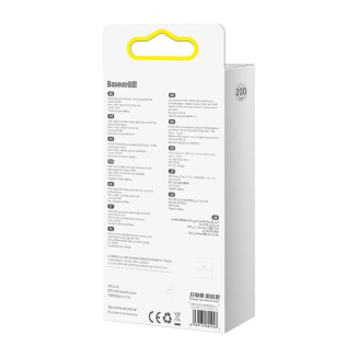 Kabel BASEUS Dynamic Series USB-C-Lightning 2m 20W (biały) - 6