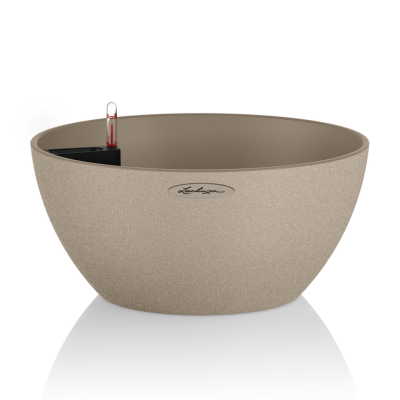 Donica Lechuza Cubeto Stone 40 piaskowy beż