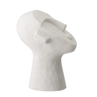 Rzeźba Bloomingville Indo Deco White 22 cm - 5