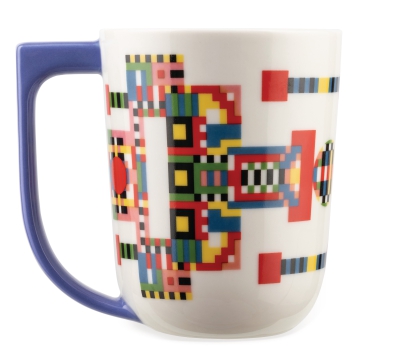 Alessi Holyhedrics purple mug