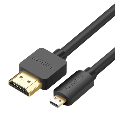 Kabel micro HDMI - HDMI UGREEN 4K 3D 2m (czarny)