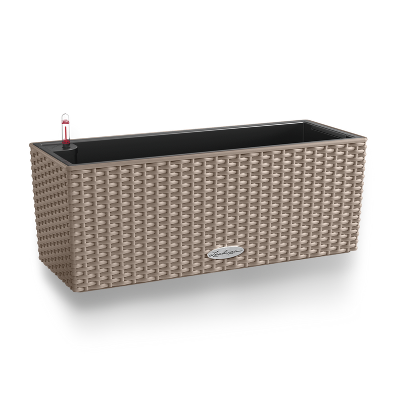  Lechuza Balconera Cottage 50 planter | 80 sand brown