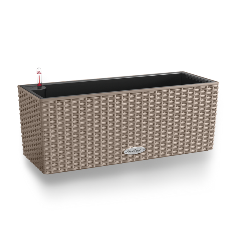 Donica Lechuza Balconera Cottage 50 | 80 piaskowy brąz