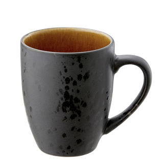 Zestaw 4 kubków z uchem Bitz Galaxy Black Mix light 300 ml - 4