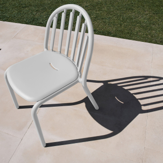Krzesło ogrodowe Fatboy Fred's Chair Light Grey - 11