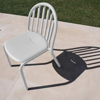 Krzesło ogrodowe Fatboy Fred's Chair Light Grey - 11