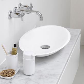 Zestaw 3 akcesoriów łazienkowych Brabantia ReNew White - 7